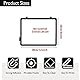 DumanAsen Whiteboard, trocken abwischbar, magnetisch, trocken abwischbar, Whiteboard für Wand, tragbares Whiteboard mit Aluminiumrahmen für Büro, Zuhause, Küche, Schule (20 cm x 30 cm)