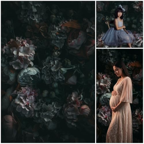Toile de fond fleurs rétro WaW pour sublimer vos séances photo de grossesse