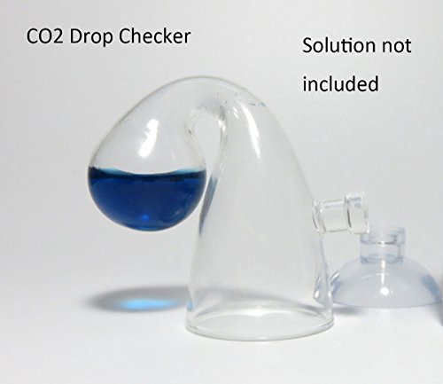 Image of Co2 Drop Checker, Quickest Most Accurate Easiest to Use Glass Co2 Drop Checker for Planted Aquarium Fish Tank (CO2 Checker)