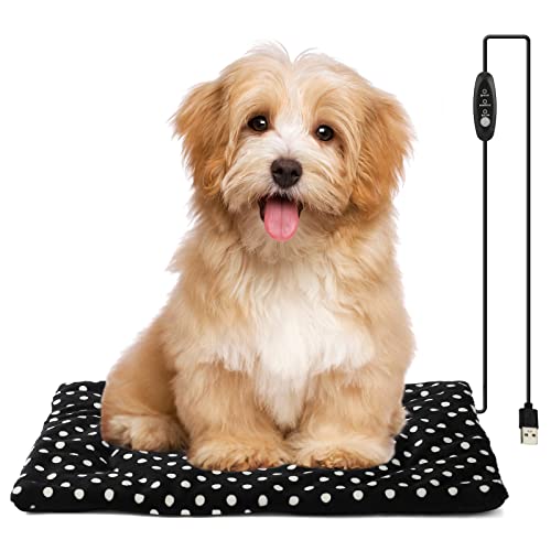 Alfombrilla térmica para mascotas ajustable DULRLLY miniatura 2