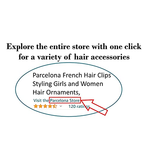 Parcelona French (Set Of 2) Wide 1 Inch Tortoise Shell Brown And Black Hair Headbands With Inner Teeth Nibs thumb #7
