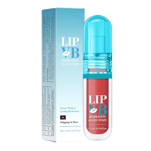 Dfstvup Realce Labial | 4.7ml Efecto Voluminizador Extremo - Lápiz Labial Tonalidad Ligera, Aceite Hidratante para Labios Agrietados Unisex para Actividades al Aire Libre