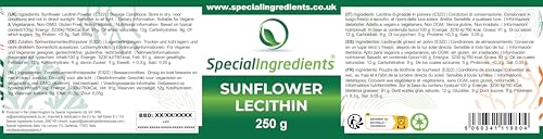 Special Ingredients Sunflower Lecithin Powder 250g