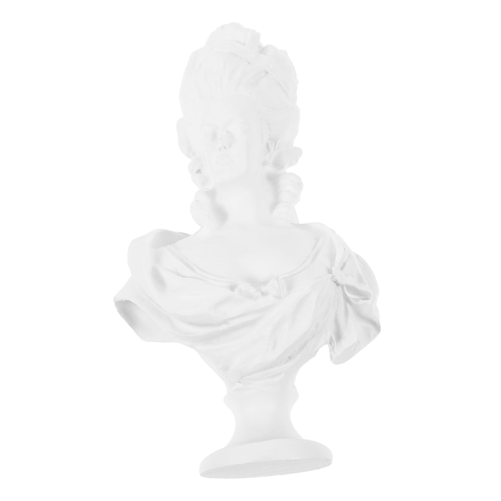BESTonZON Miniature Resin Bust Statue for Dollhouse Decor Sculpture Tabletop Accent for Home Office Unique Sketch Art Blends Any Style