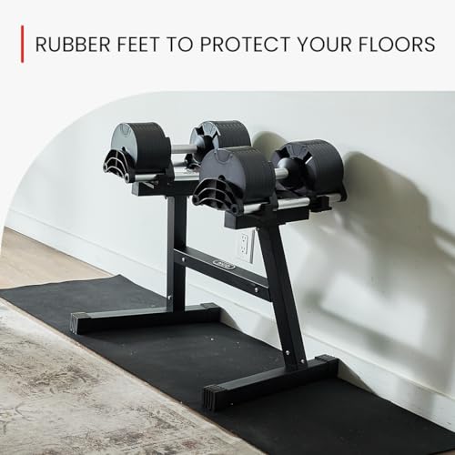 FF Finer Form Nuobell Adjustable Dumbbell Rack & Stand for Nuobell Adjustable Dumbbell Set – Safe, Convenient, and Prevents Accidents. Dumbbell Rack Only, No Weights Included by FF Finer Form - Image 6