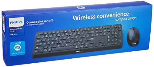 Philips 4000 series SPT6407B31 clavier incluse Universel RF sans fil + Bluetooth QWERTY Anglais Neuf - vue 4