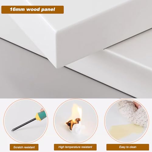 Industrial Desk Hutch Shelf 2 Tier Adjustable Desktop Bookcase for Computer Desk Countertop Hutch Bookshelf Organizer Display Rack with Grid Panel,for Dorm Office Home Storage (C, 95CM/37.4IN)