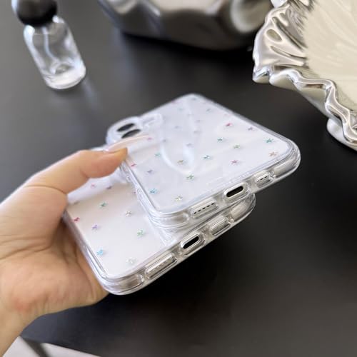 Coque iPhone 14 Pro étoiles : accessoire brillant pour soirées et lycée - 7