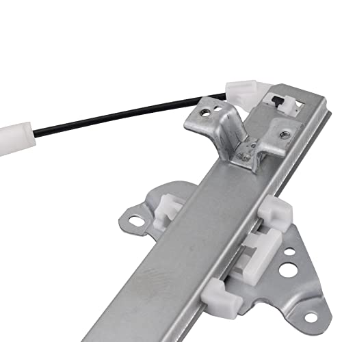 Image of TRQ Front Driver Side Power Window Motor and Regulator Assembly One Touch Anti Pinch Compatible with 2011-2017 Nissan Juke