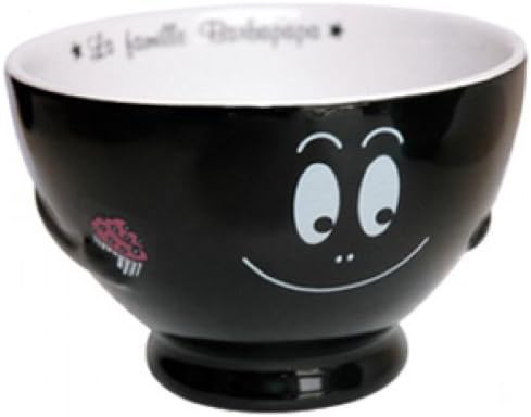 Barbapapa Barbouille Retro Muesli Bowl Cereal Bowl Blackin Barbapapa Gift Box