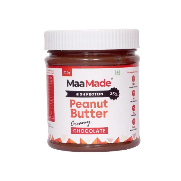 High Protein Chocolate Peanut Butter (Creamy, 325 GM) (B0D77QGTJ8) Amazon Price History, Amazon Price Tracker