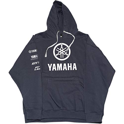 Factory Effex Yamaha Stack Pullover Hoody X-Large Navy Blue