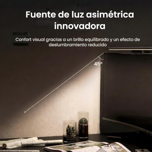 Monitor light bar regulable Yeelight de 40cm con protección ocular para escritorio 5