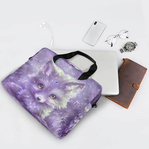 Funda para portátil ALAZA Cute Fox Snowflake 13-15.6 pulg miniatura 7