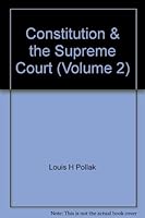 Constitution & the Supreme Court (Volume 2) B0017KZER6 Book Cover