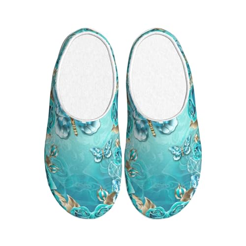 Pantoufles d'hiver chaudes EdWal anti-glisse | Confort peluche 39 EU