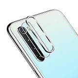 NOKOER Protector de Lente de Cámara para Xiaomi Redmi Note 8, [2 en 1] Anillo Protector Metálico para la Cámara + Película Protectora para la Cámara, Lente de la Cámara de Protección - Plata