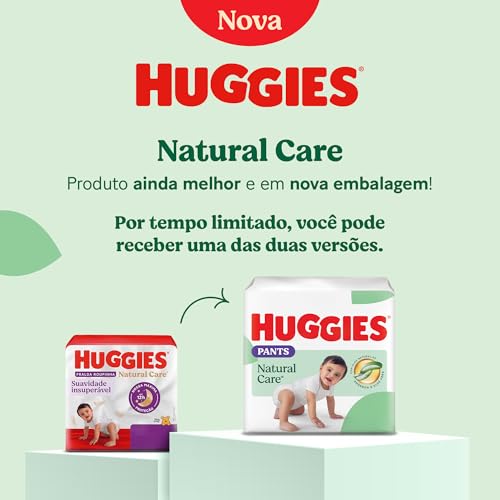 Huggies Fralda Pants Premium Natural Care XG... glide