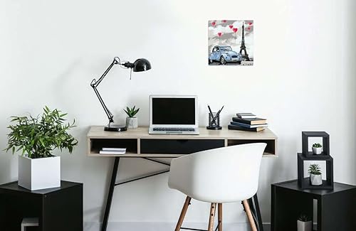 Ravensburger – CreArt Format carré 20x20 cm – Paris – Loisir créatif – Peinture par numéros – Adulte - Activité détente et créative – Dès 12 Ans – 28996 – Version française