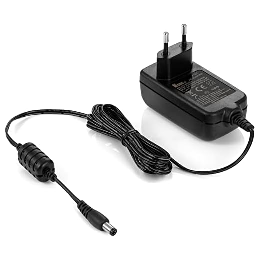 Ktec strömförsörjningsenhet AC DC laddare, adapter 12V 2A (2000mA) strömadapter och strömkabel för externa hårddiskar, dockningstationer m.m.