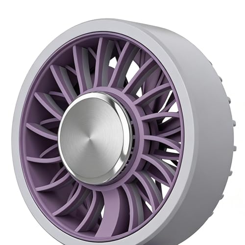 Ventilador de bolsillo USB recargable con pinza de fuerte sujeción para exterior 7