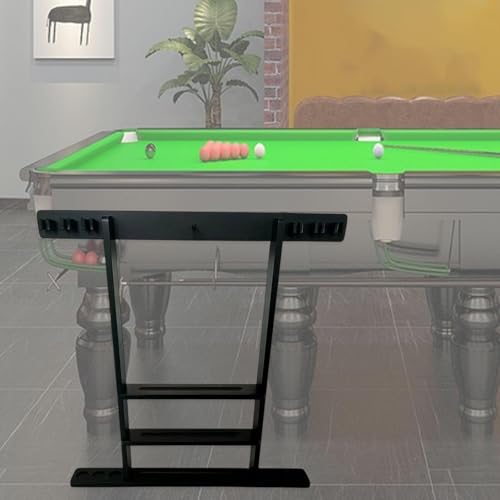 Support de rangement pour barres de billard pour éviter les déformations