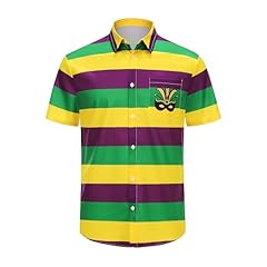 Green Yellow and Purple Stripes