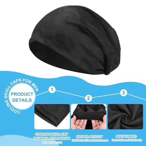 Bonnet rafraîchissant sous-casque anti-transpiration extensible