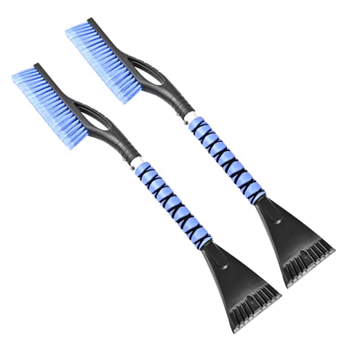 Grattoirs à glace et brosses à neige pour pare-brise gelé sans effort ni rayures