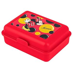 baagl Lunchbox voor kinderen voor school – lunchbox voor meisjes, kleuterschool – snackbox (Minnie)