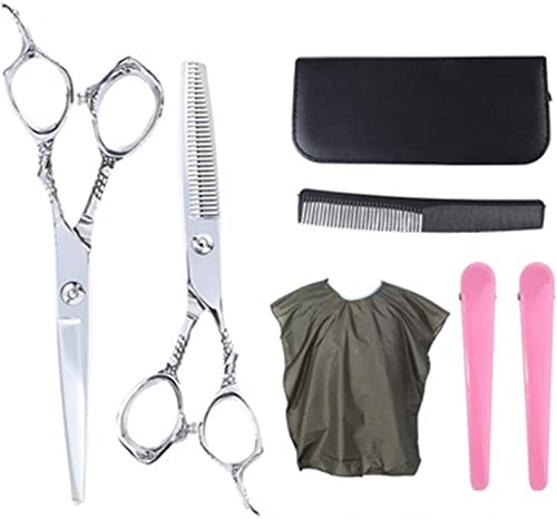 Ciseaux de coiffure en acier inoxydable avec lames affûtées de 6,0 pouces