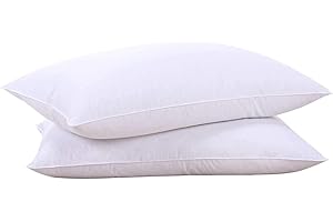 PureDown King Size Feather Pillows: Dreamy Comfort and Support