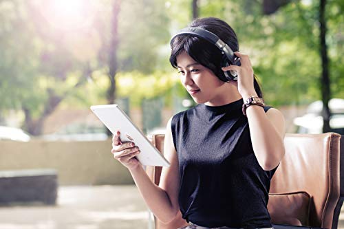 Carol Wireless Headphone Bluetooth With Transmitter And Receiver Comfort Fit, Hi-Res Audio, Bth-830 Black, Detachable Over Ear Foldable Headphone #TOP5