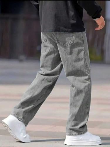 Image of TAGAS Jeans for Men| Baggy Fit Cotton Pant for Mens || Relaxed FIT Denim Jeans|
