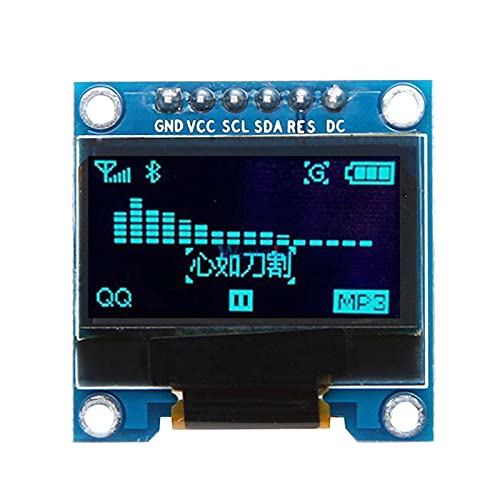 0.96 Inch SPI OLED Display Module 12864 6pins SPI Interface 0.96