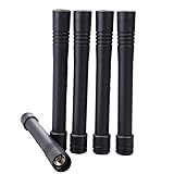 Walkie Talkie Antenna for Vertex Standard Stubby SMA-Male Antenna Portable Radio VX-160 VX-180 VX-231 VX-350 VX264 136-174MHz (Pack of 5)