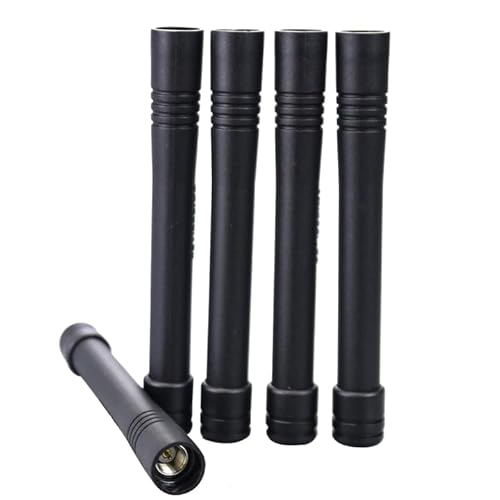 Walkie Talkie Antenna for Vertex Standard Stubby SMA-Male Antenna Portable Radio VX-160 VX-180 VX-231 VX-350 VX264 136-174MHz (Pack of 5)