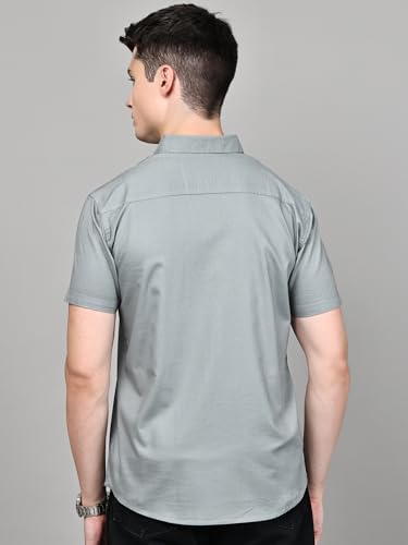Image of Majestic Man Men's Cotton Slim Fit Shirt