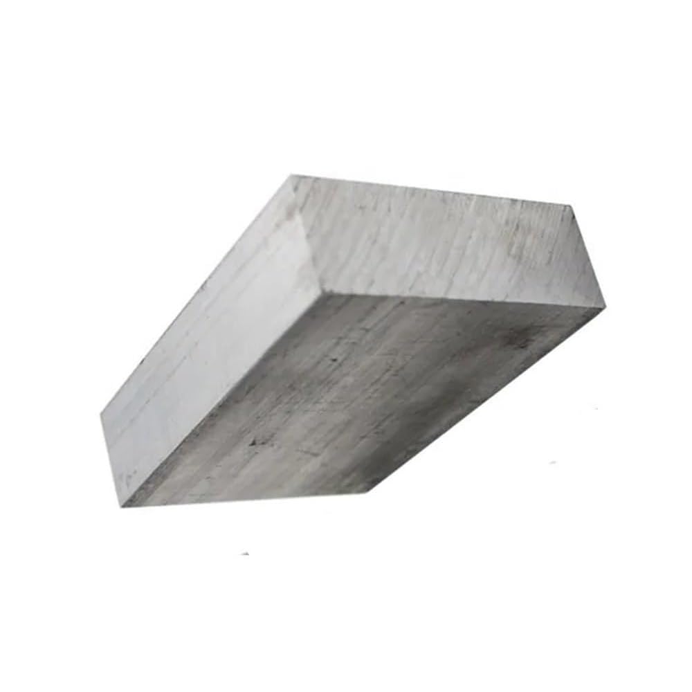 Hochfeste 6061-Aluminium-Flachplatte – 6 mm dick, vielseitige Breiten von 8 mm bis 160 mm for Basteln und zur Geräuschreduzierung, 1 Stück(6x70x50mm)