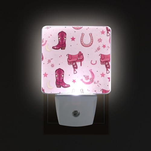 Lámpara nocturna LED con sensor crepuscular Aslsiy, 2 piezas miniatura 3