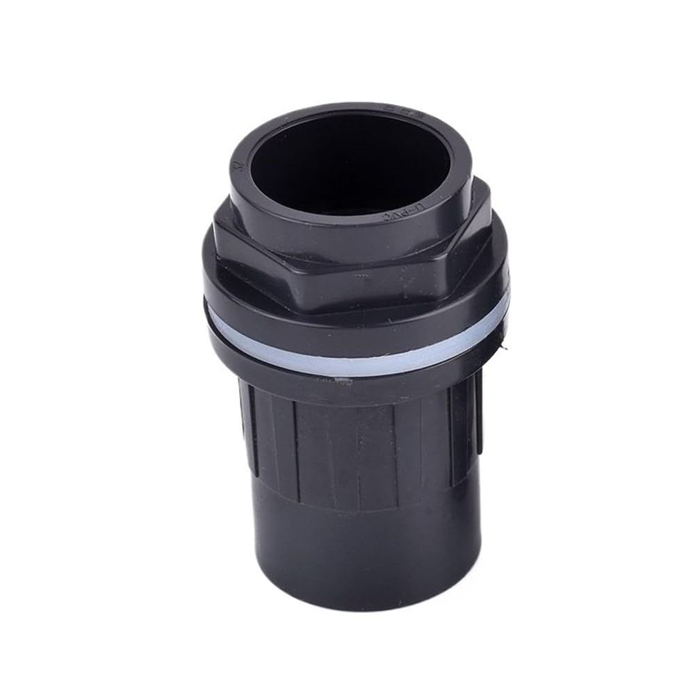 Pipe Drainage Joint 5Pcs Thicken PVC Pipe Connectors for Fish Tank, 20-50mm Drainage Connector Water Supply Fittings(50mm)