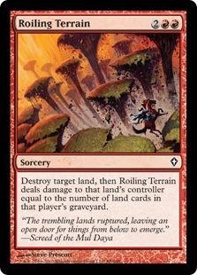 Magic: the Gathering - Roiling Terrain - Worldwake