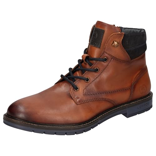 Bottine LERROS Homme 4974-505 en cuir élégante pour le quotidien