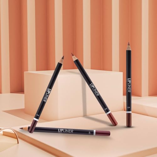 Lamel Vibrant and Long-Lasting Lip Pencils - Compact and Convenient Design in a Range of Trendy Shades, 404 (1.7g / 0.06oz)