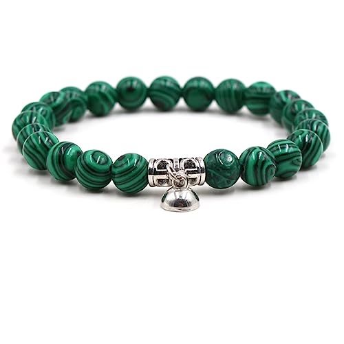 Bracelet en perles naturelles 8mm ZH1YFD l'élégance authentique