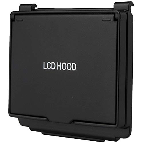 Protector de pantalla para Nikon D7500 y parasol LCD para cámara 4