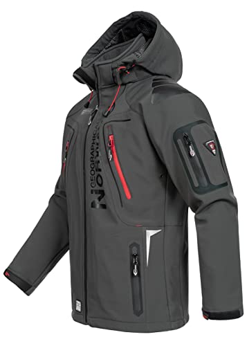 Softshell homme gris S Geographical Norway veste - 4