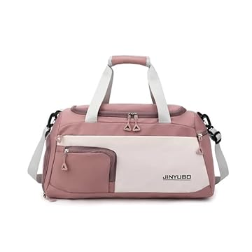 Bolsa mala de Viagem Esportiva Feminina Rosa, Ideal para Academia, Praia e Viagens (rose)