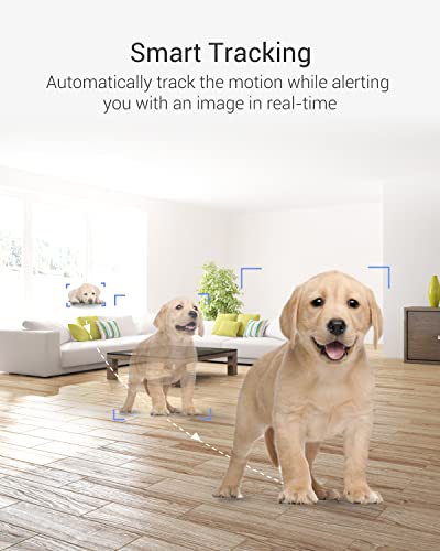 Ezviz Security Camera Indoor Wifi 1080P, Baby Pet Monitor With Motion Detection, Smart Tracking, Smart Night Vision, 2-Way Audio, Compatible With Alexa #TOP3