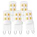 Produktbild Cinsenten G9 LED Leuchtmittel, LED Lampen 2W entspricht 20W 28W 33W Halogenlampe, G9 Glühbirne, kein Flackern, nicht dimmbar, Enegiesparende kleine Birne (Warmweiß 3000K, 5er Pack)